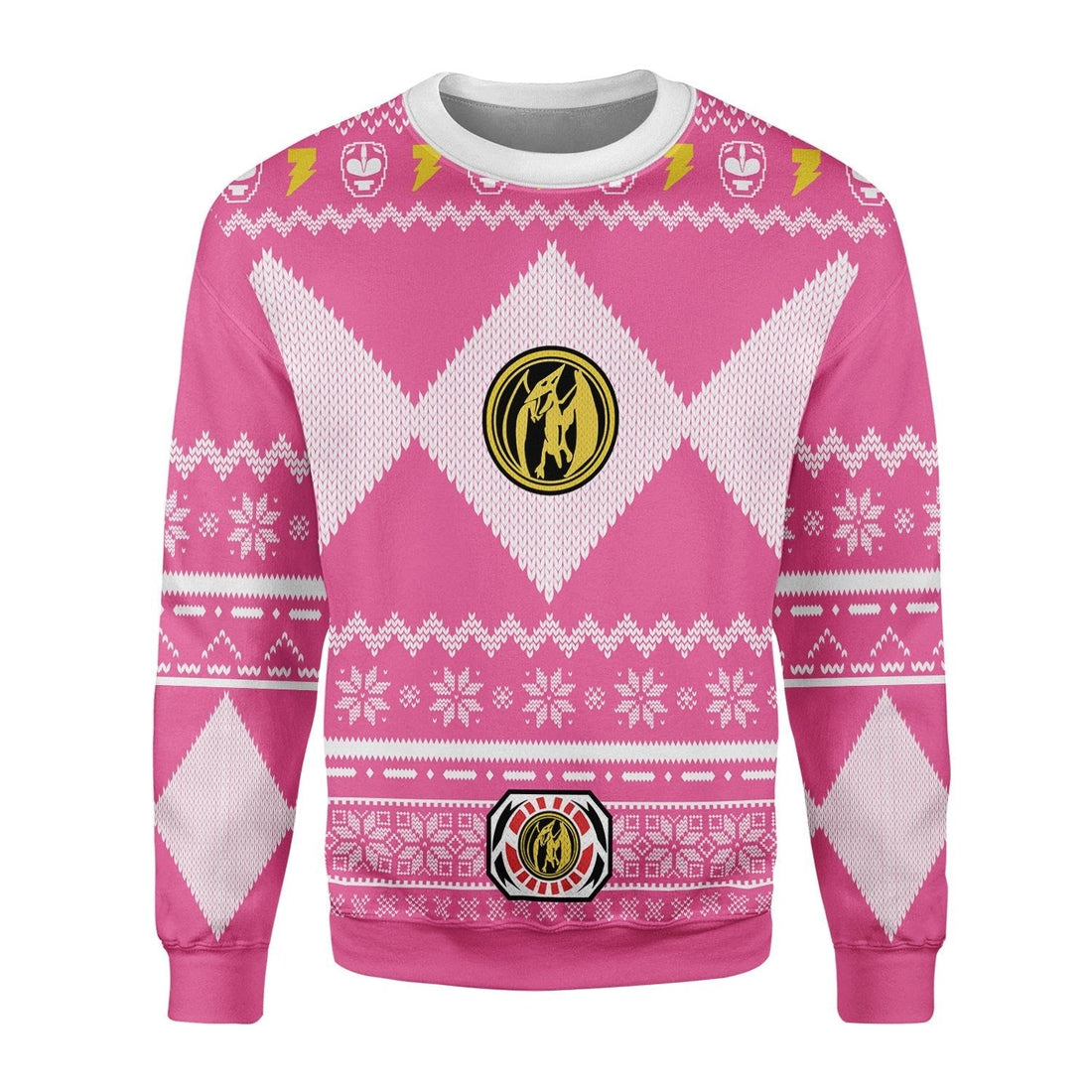 YMskinss Pink Power Rangers Tops