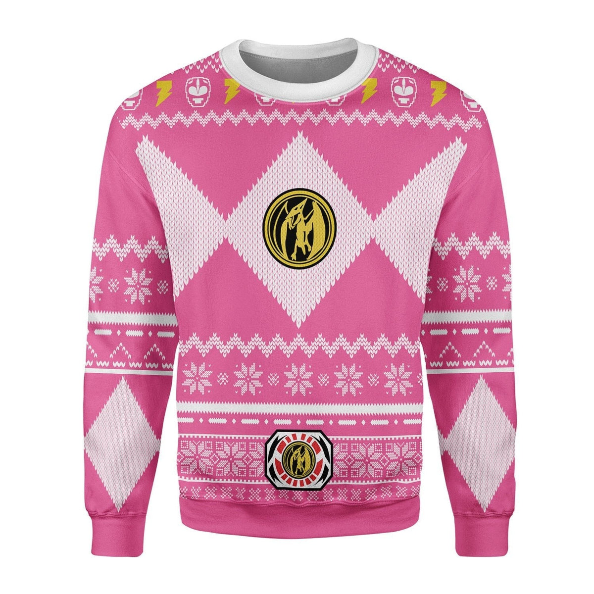 YMskinss Pink Power Rangers Tops