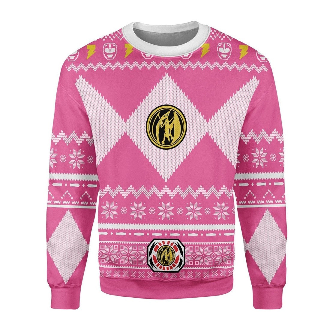 Gearhomies 3D Sweatshirt Pink MightyApparel
