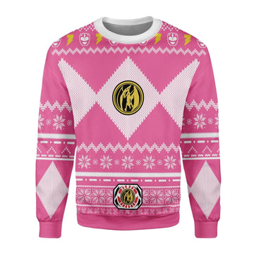 Gearhomies 3D Sweatshirt Pink MightyApparel
