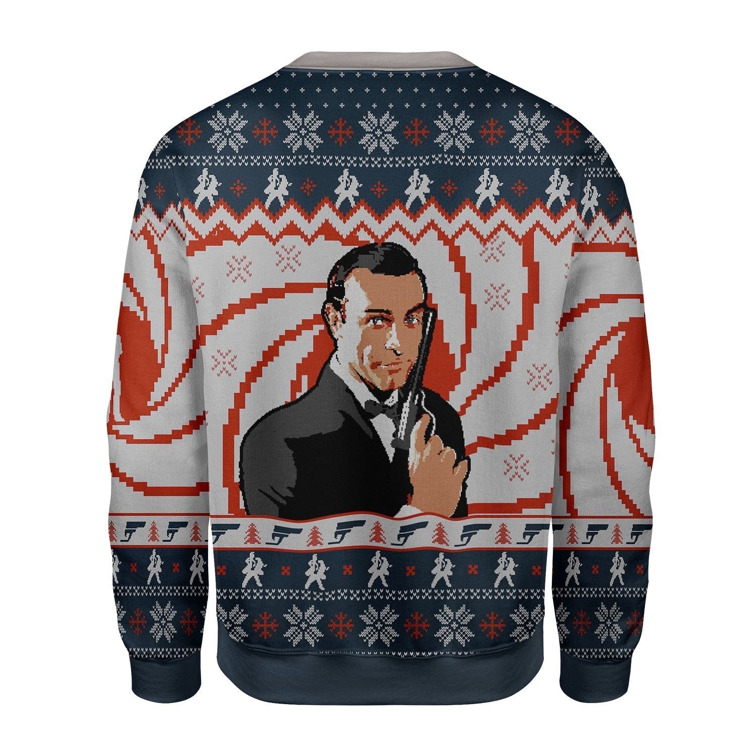 YMskins Christmas Sweater Sean Connery 3D Apparel
