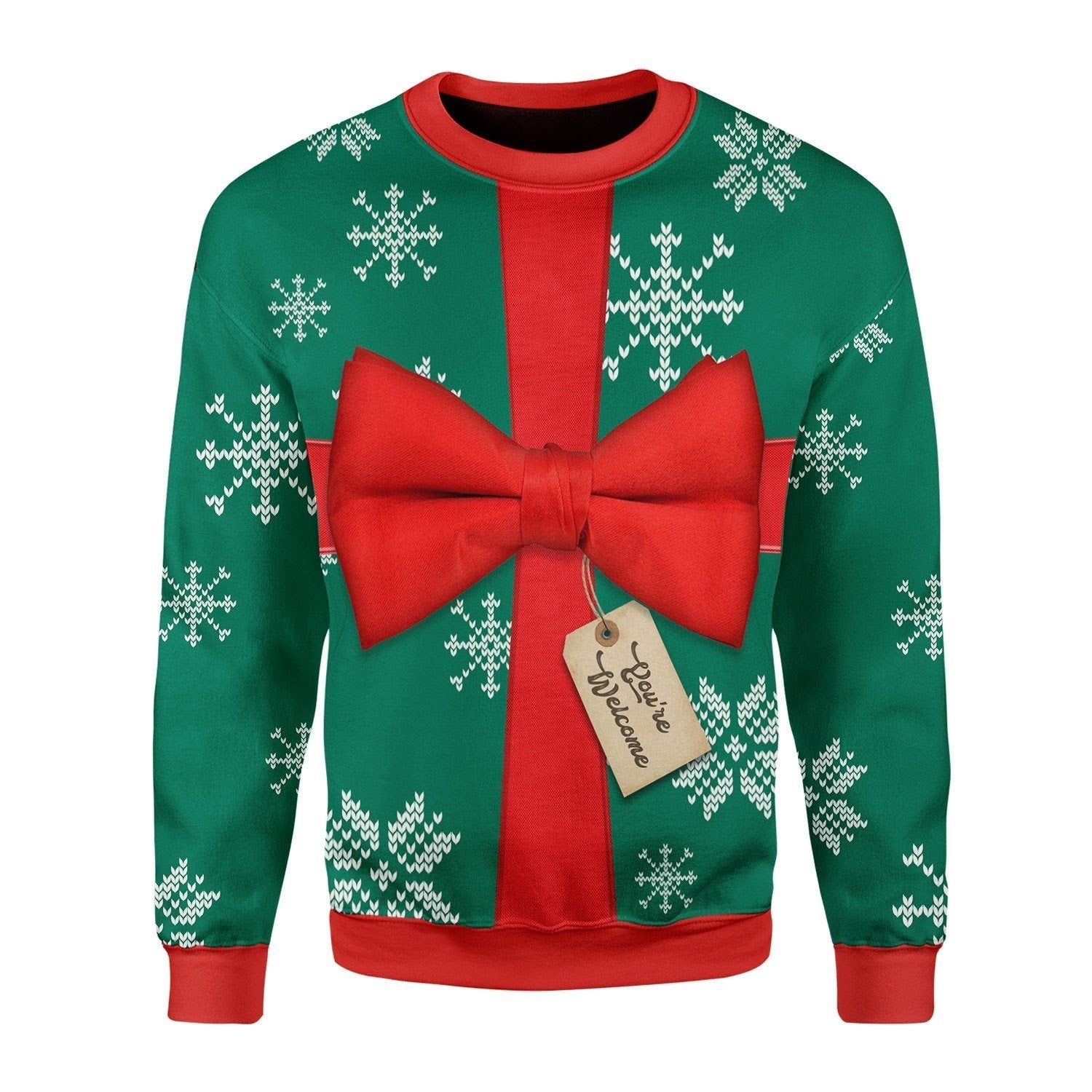YMskins Christmas Sweater Present 3D Apparel