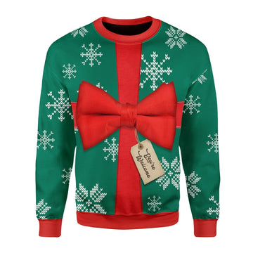 YMskins Christmas Sweater Present 3D Apparel