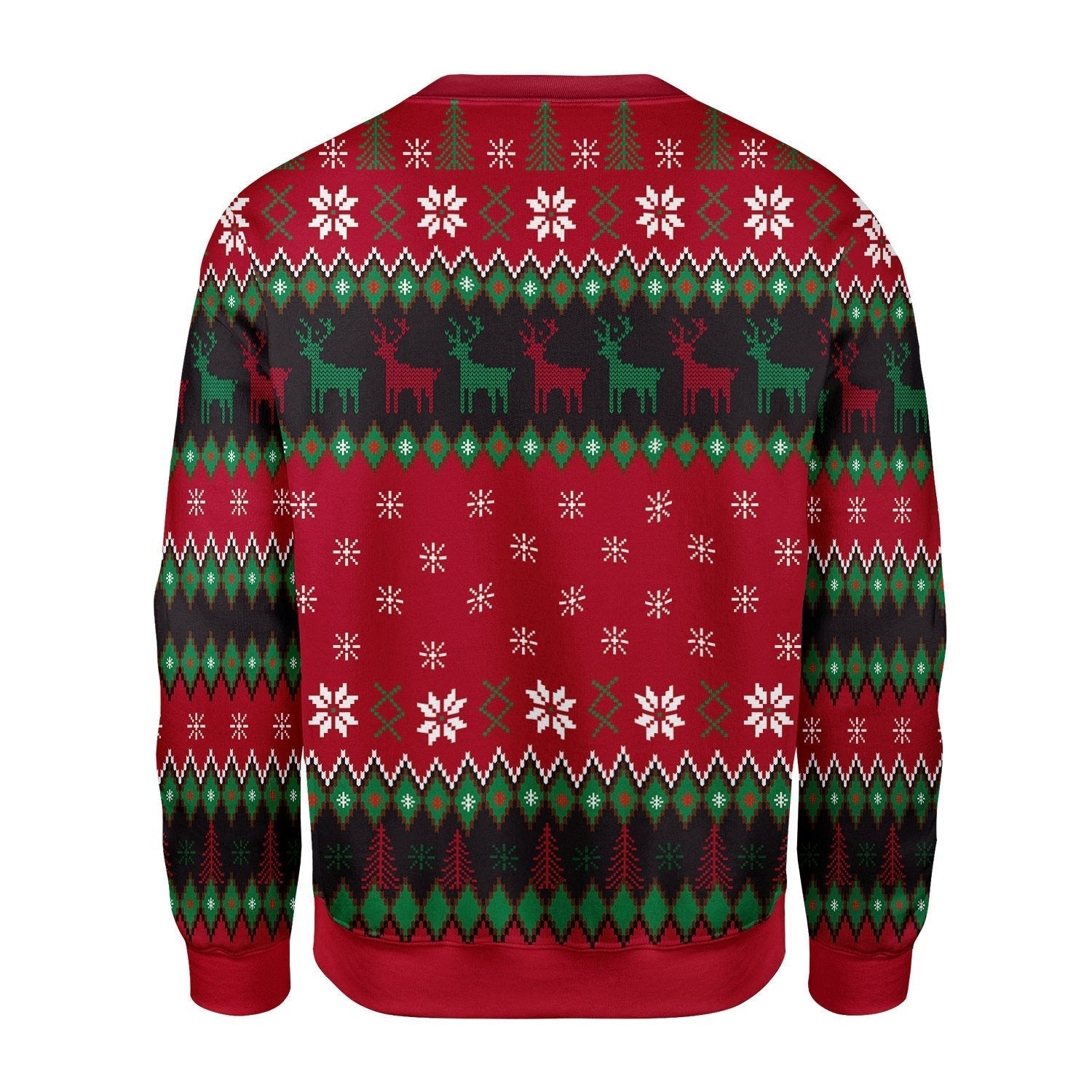 YMskins Christmas Sweater Chicken Pew Pew Madafakas Funny Chicken Gangster 3D Apparel