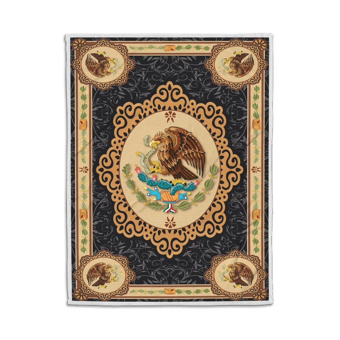 Blanket Mexico Coat Of Arms - DucG