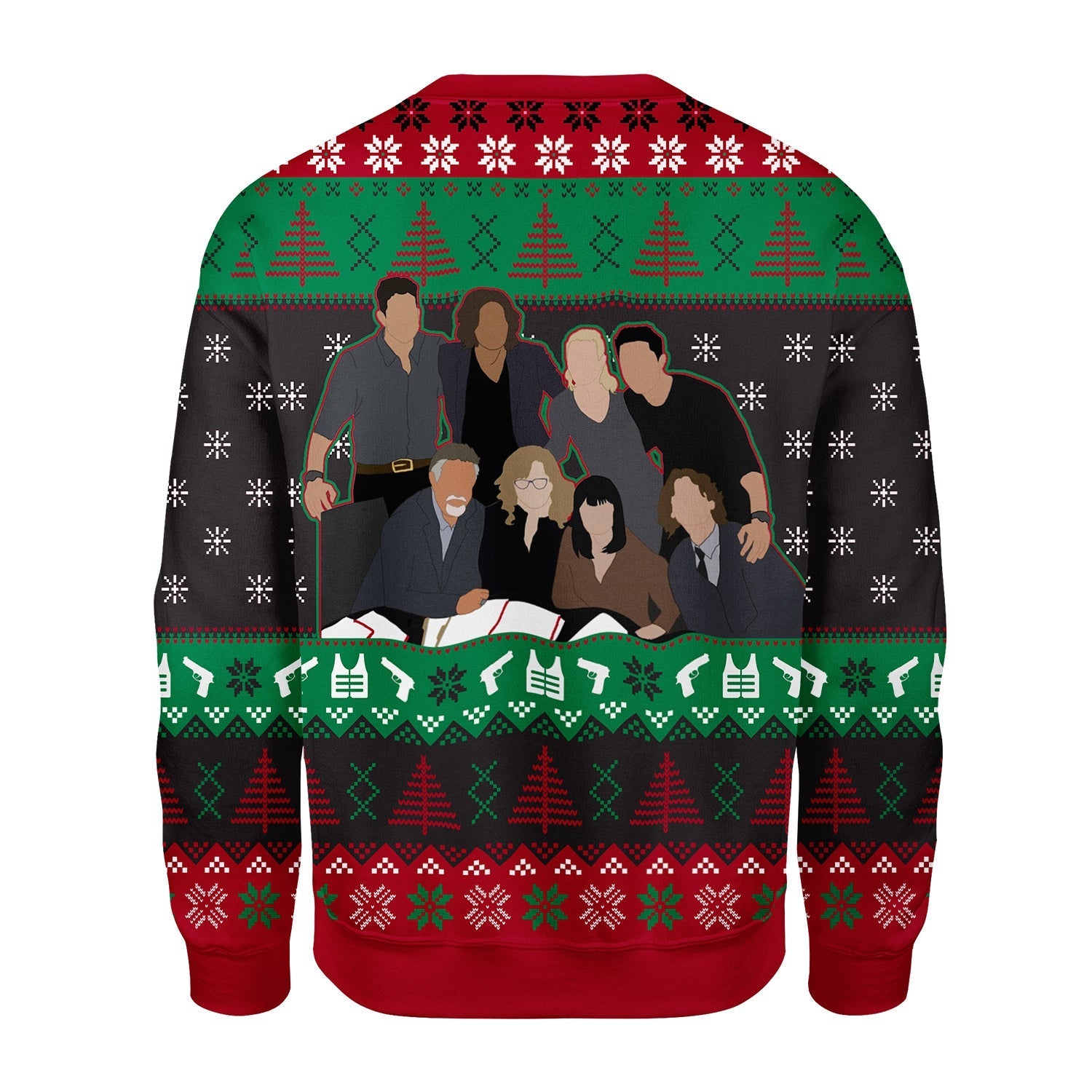 YMskins Christmas Sweater Criminal Minds 3D Apparel