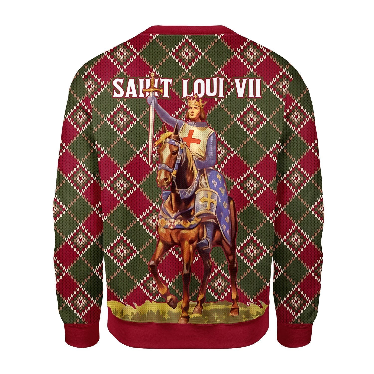 YMskins Christmas Sweater Saint Loui VII 3D Apparel