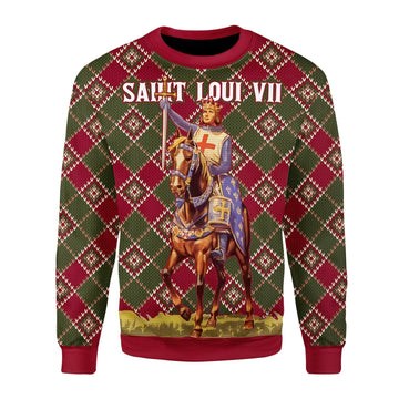 YMskins Christmas Sweater Saint Loui VII 3D Apparel