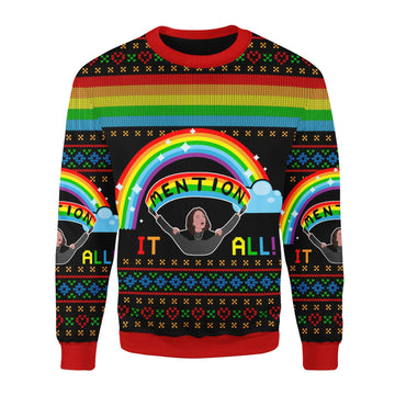 YMskins Christmas Sweater All I Want For Chirsmas 3D Apparel