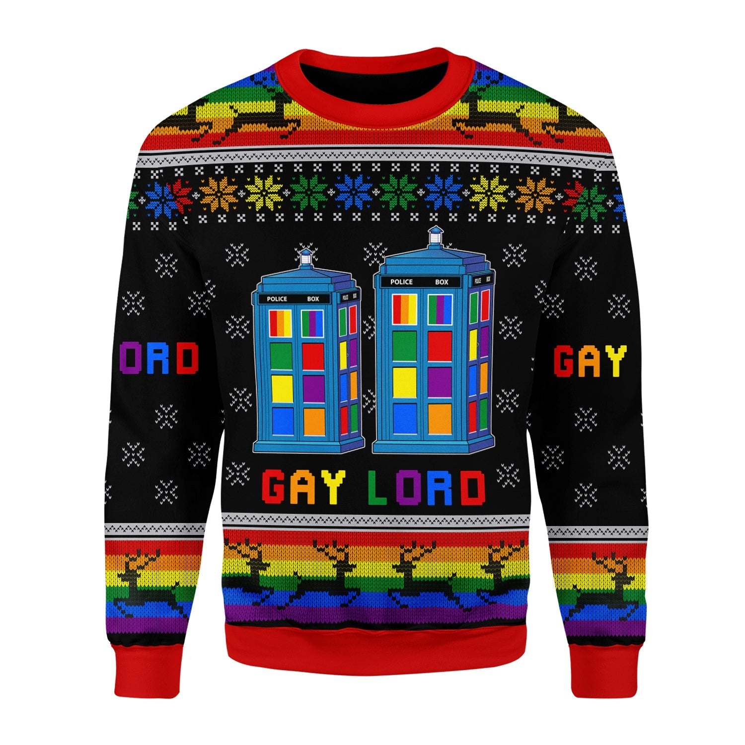 YMskins Christmas Sweater Gay Lord 3D Apparel