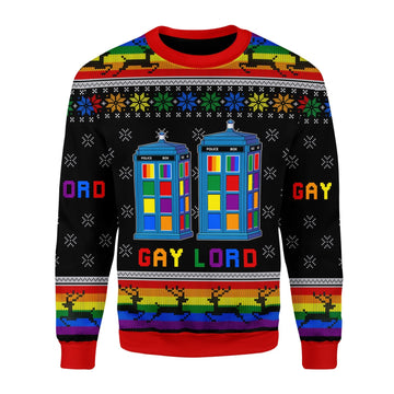 YMskins Christmas Sweater Gay Lord 3D Apparel