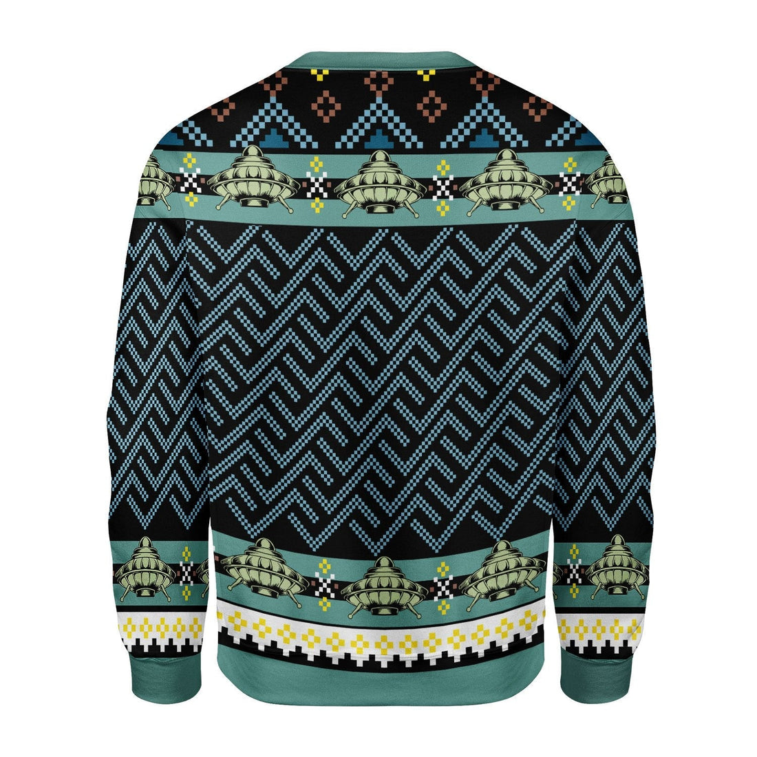 YMskins Unisex Sweatshirt Holographic Alien & Sasquatch But Stuff 3D Apparel