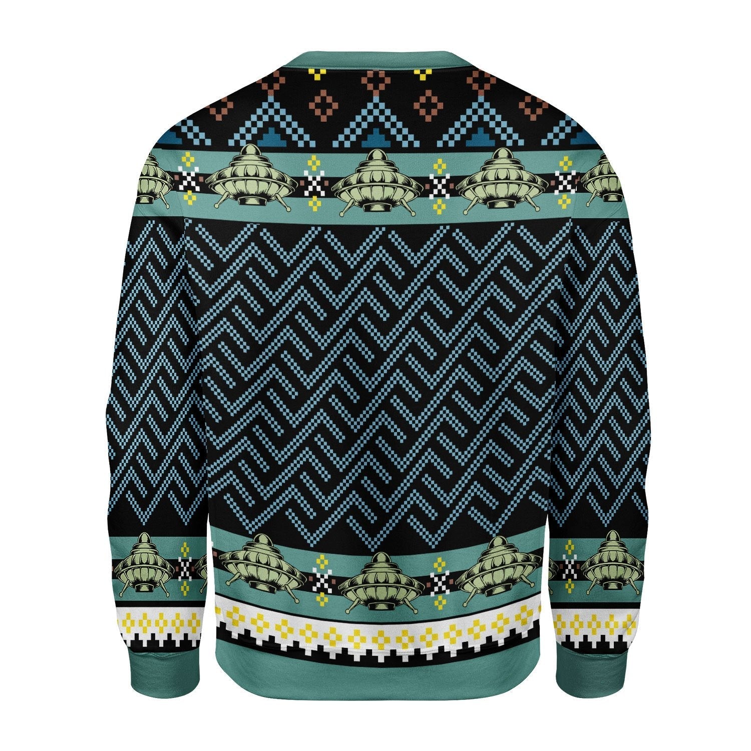 YMskins Tops Pullover Sweatshirt Holographic Alien & Sasquatch But Stuff 3D Apparel