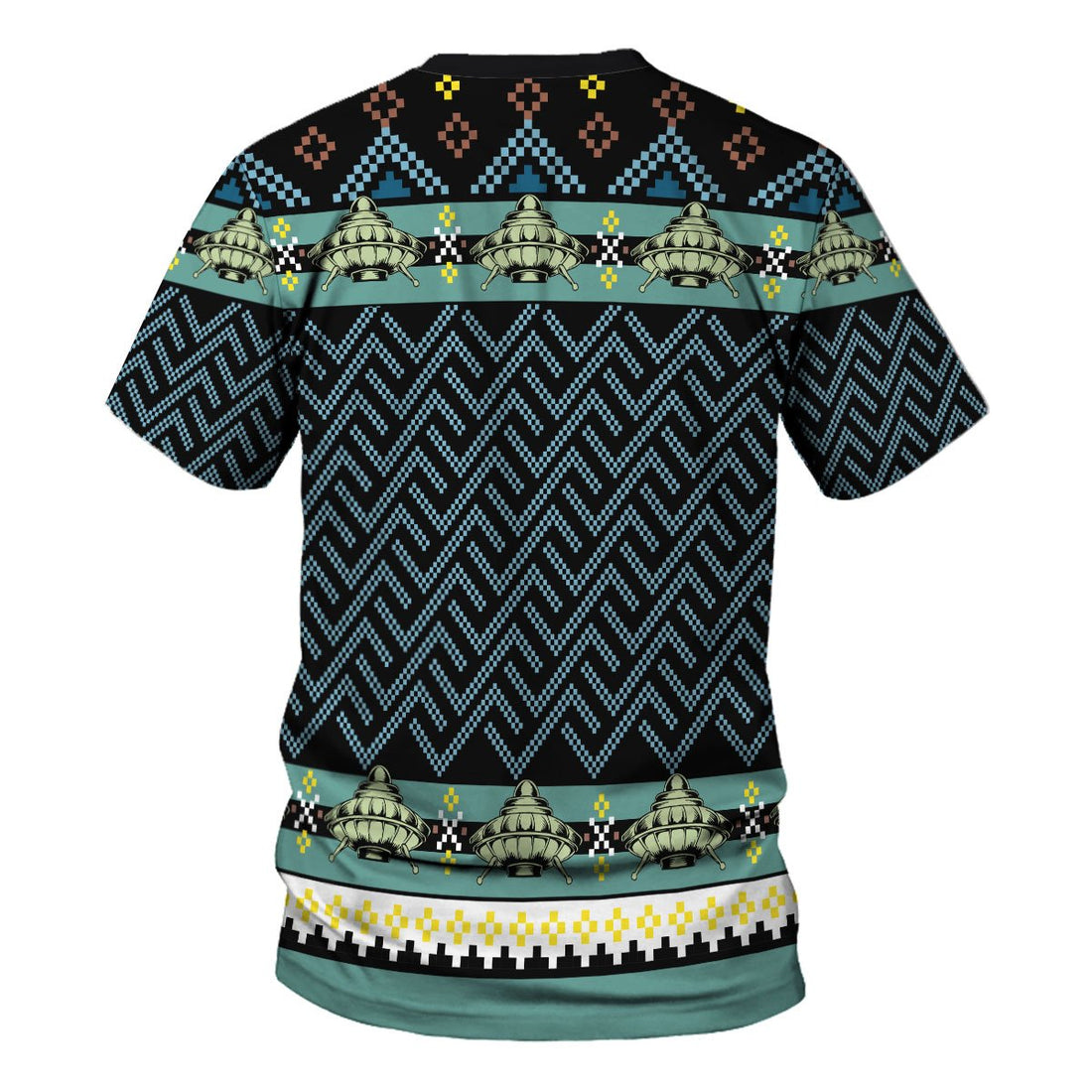 YMskins Unisex T-shirt Holographic Alien & Sasquatch But Stuff 3D Apparel