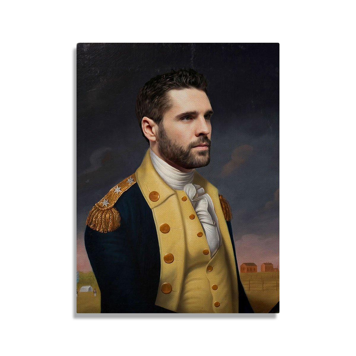 Personalized Canvas George Washington