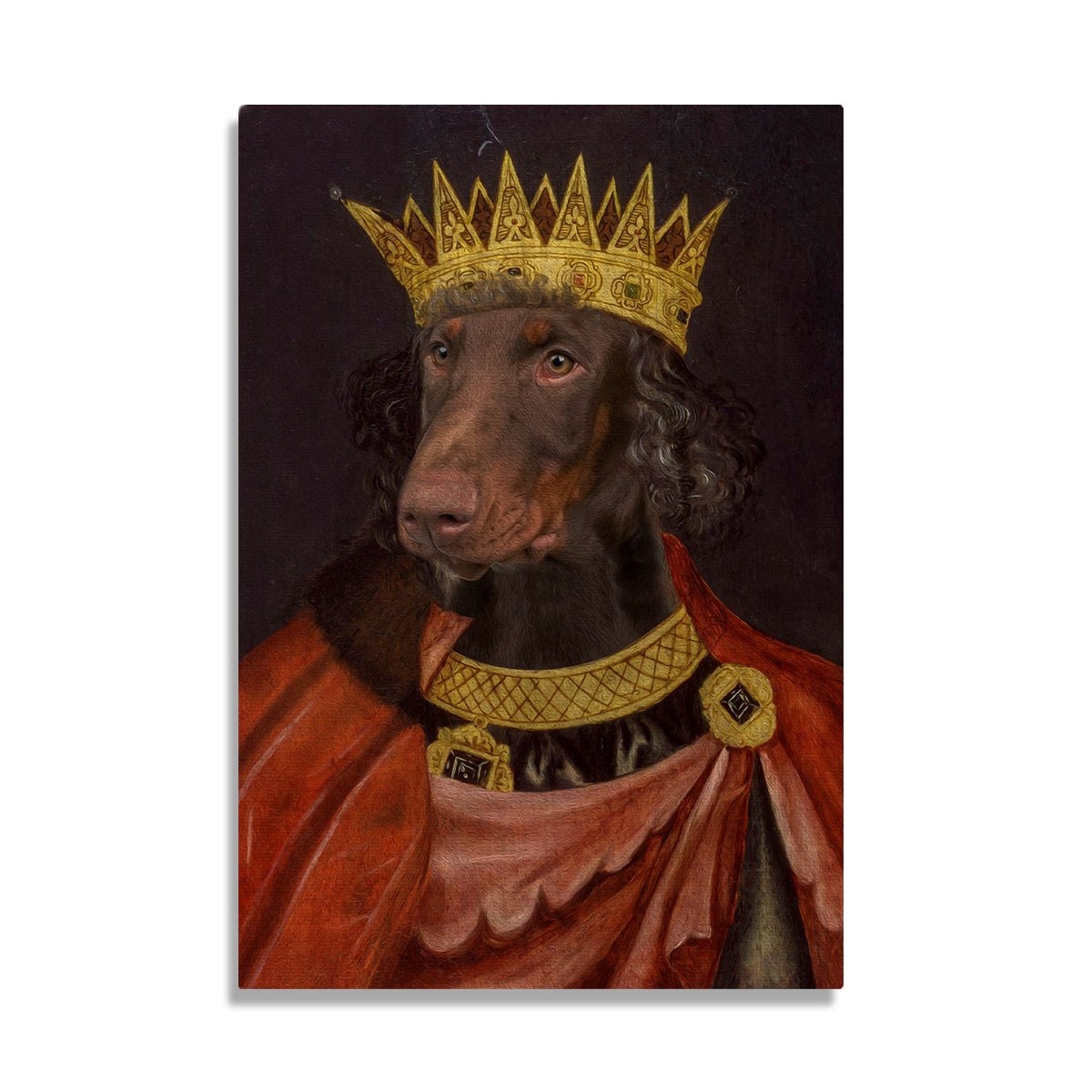 Customized Pet Photo Canvas - King Edward I of England