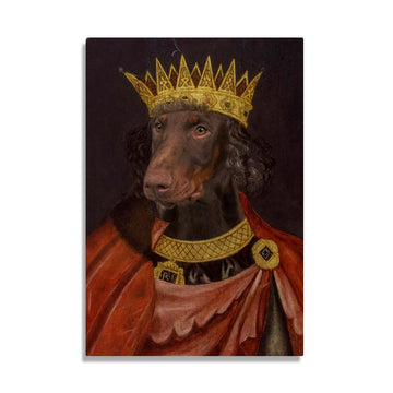 Customized Pet Photo Canvas - King Edward I of England