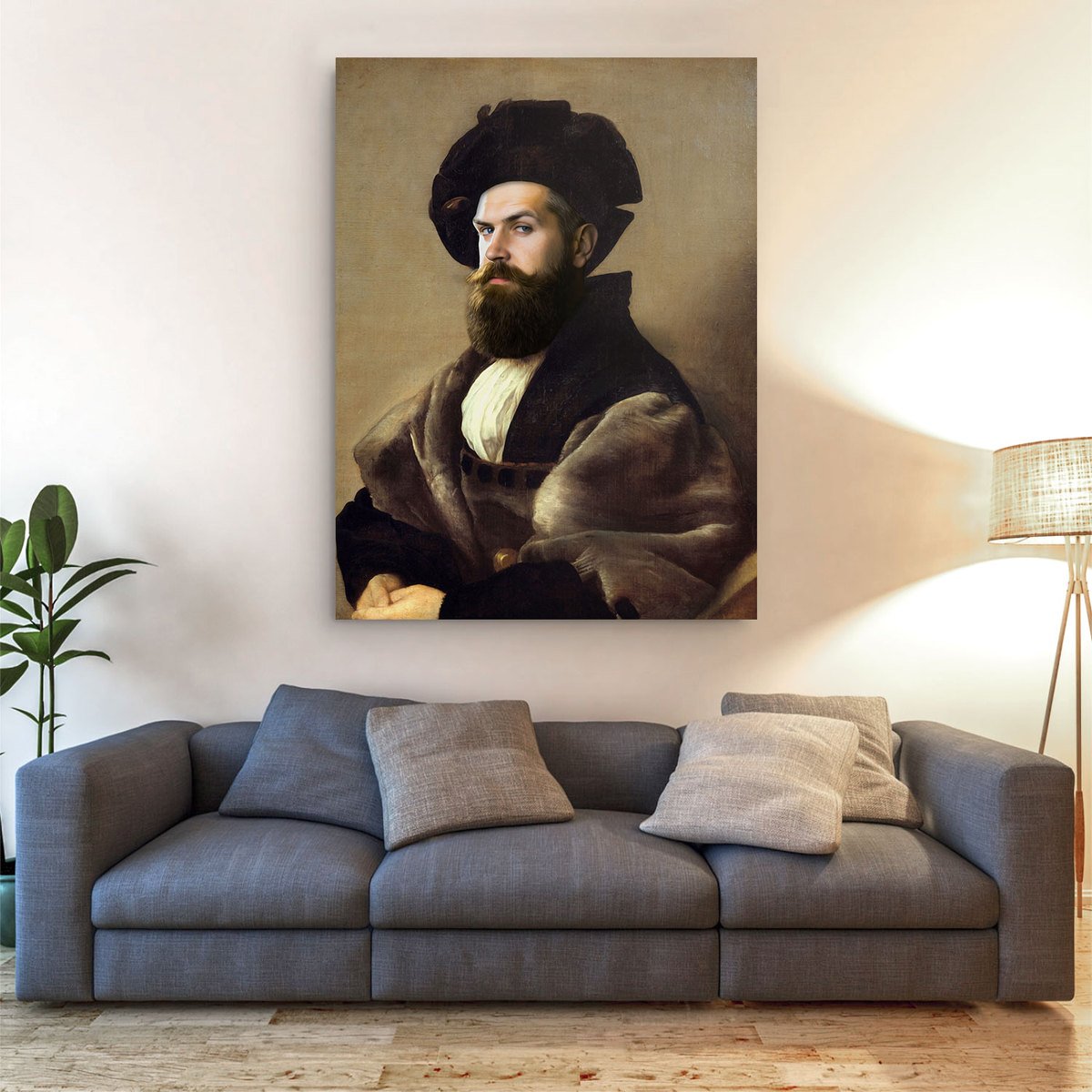 Personalized Canvas Baldassare Castiglione