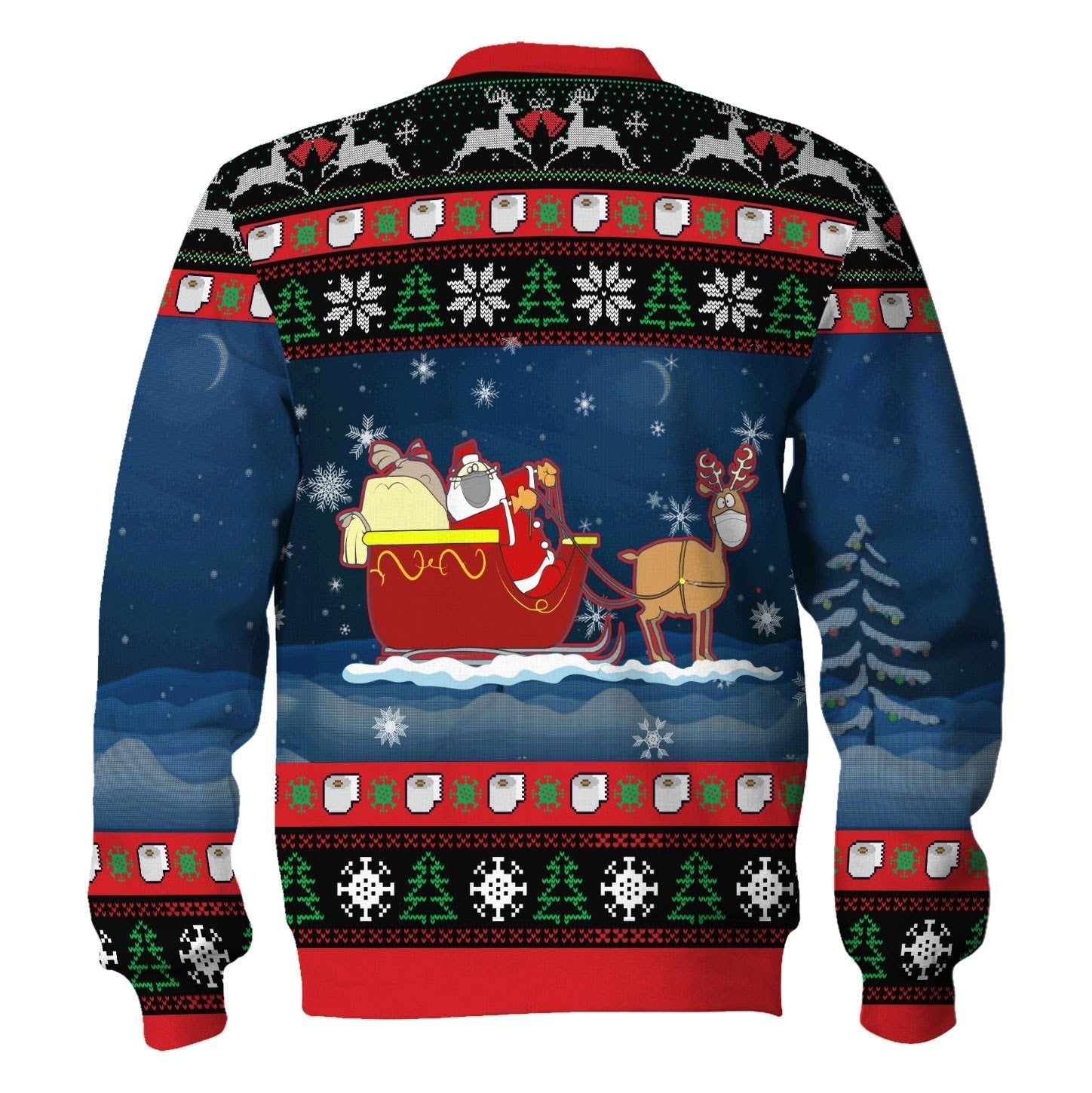 YMskins Christmas Sweater Santa 2020 3D Apparel