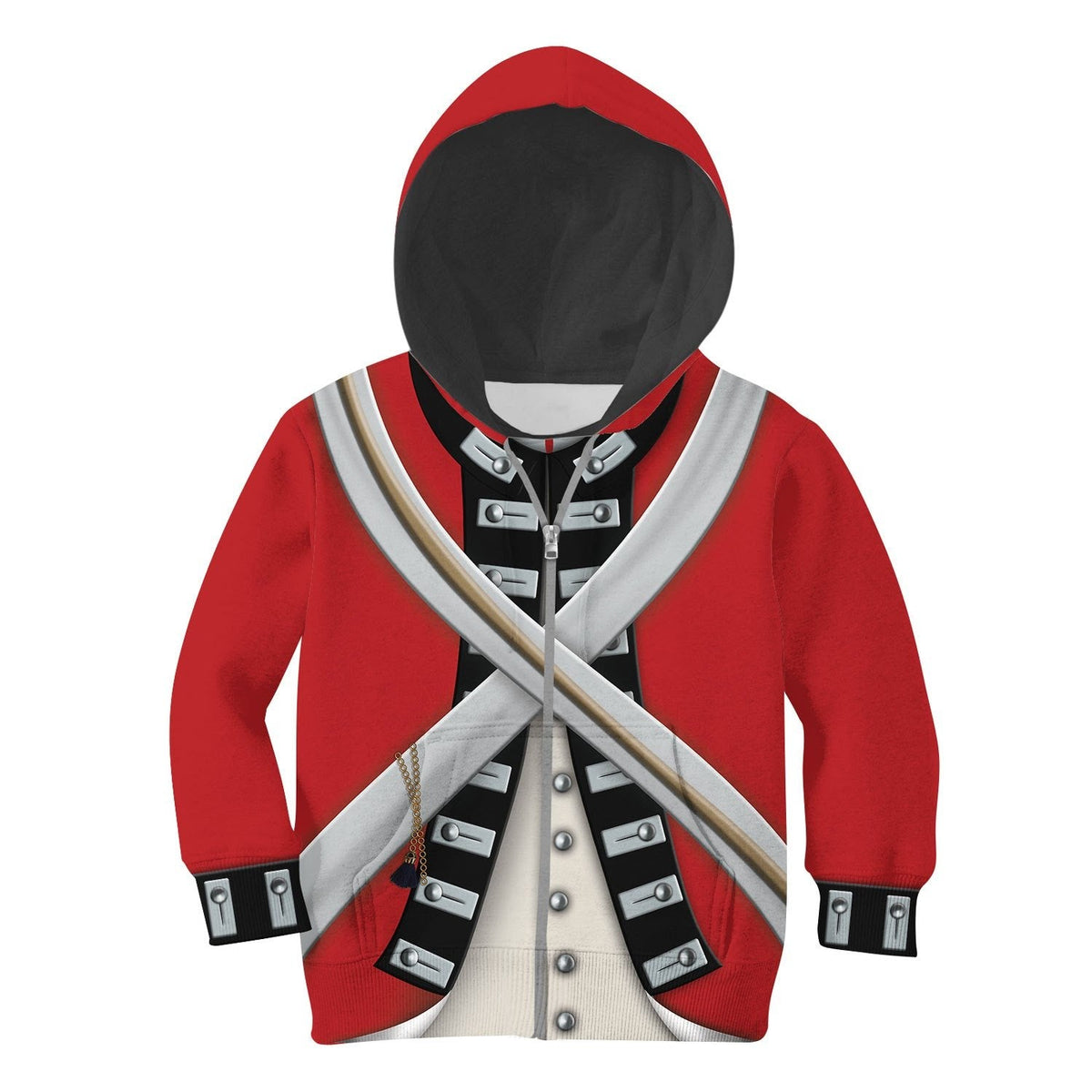 Kid Version Of British Army Zip Hoodie / S Kidqm499