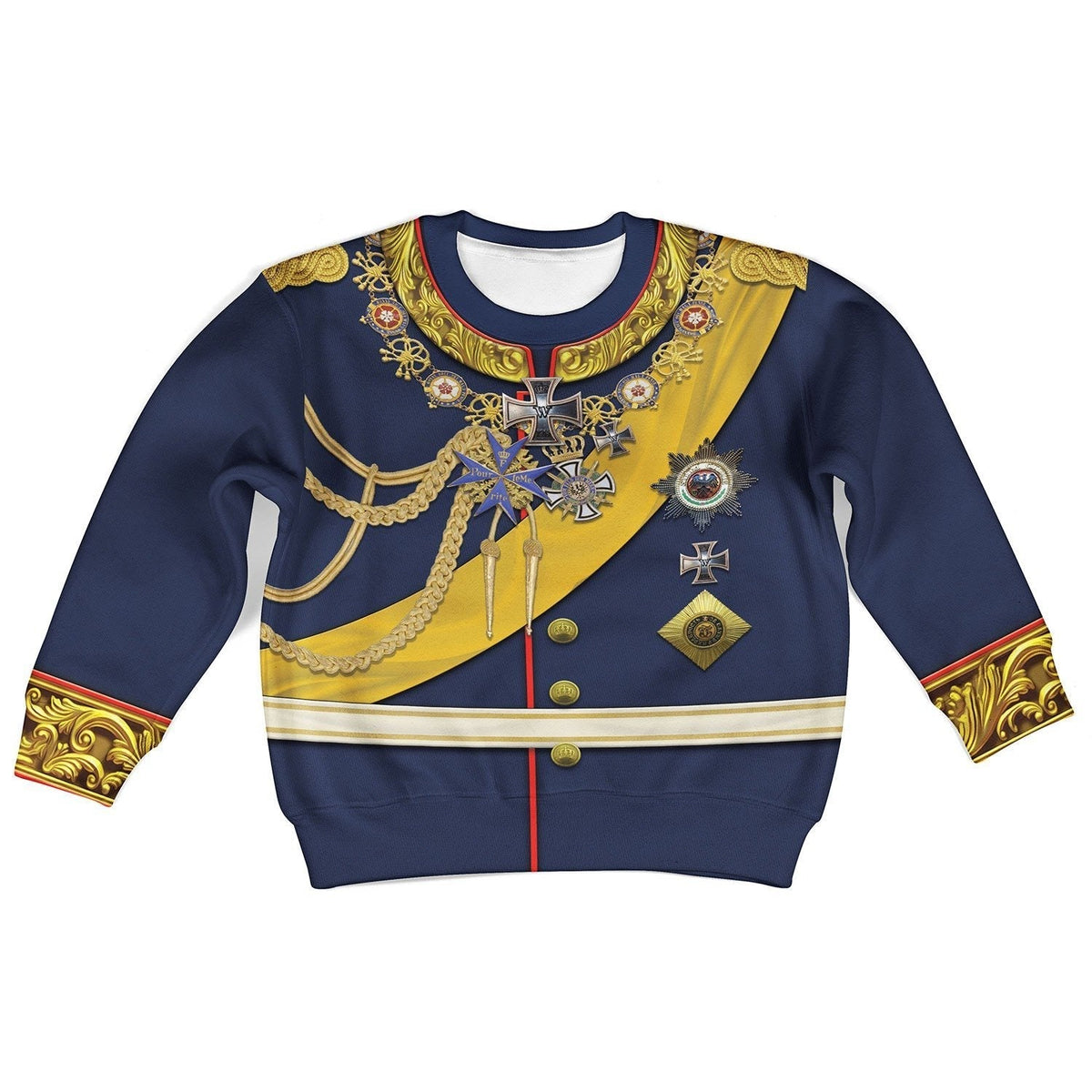 Frederick III German Emperor Kid Long Sleeves