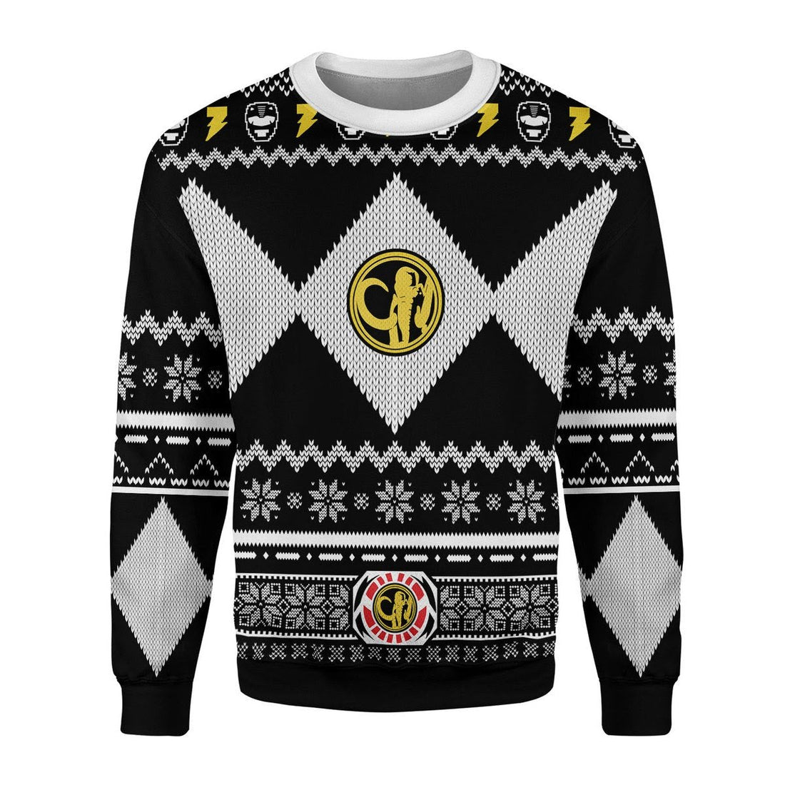 YMskinss Black Power Rangers Tops