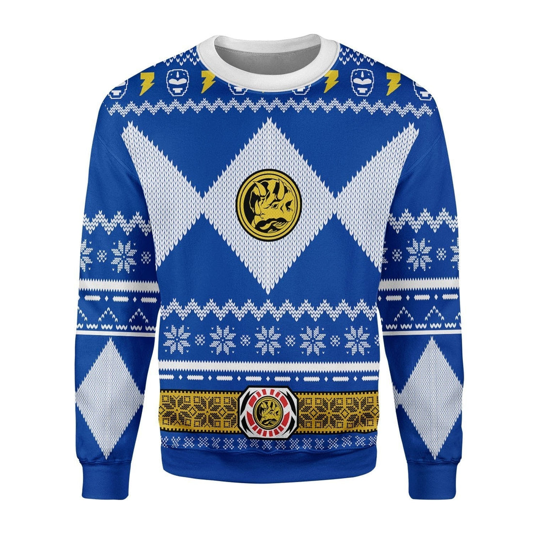 Gearhomies 3D Sweatshirt Blue MightyApparel