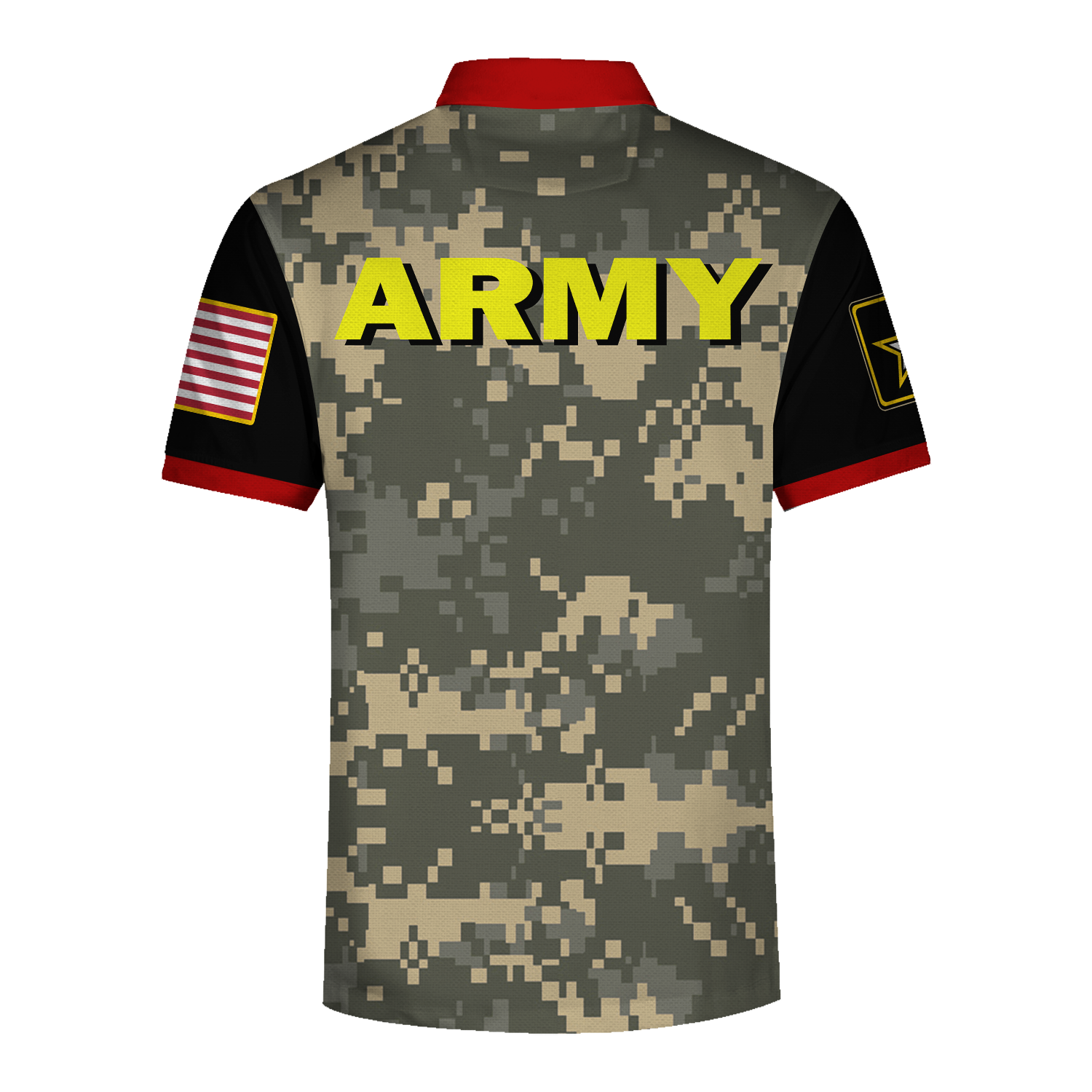 YMskins Polo Shirt US Army Army Physical Fitness Uniform 3D Apparel