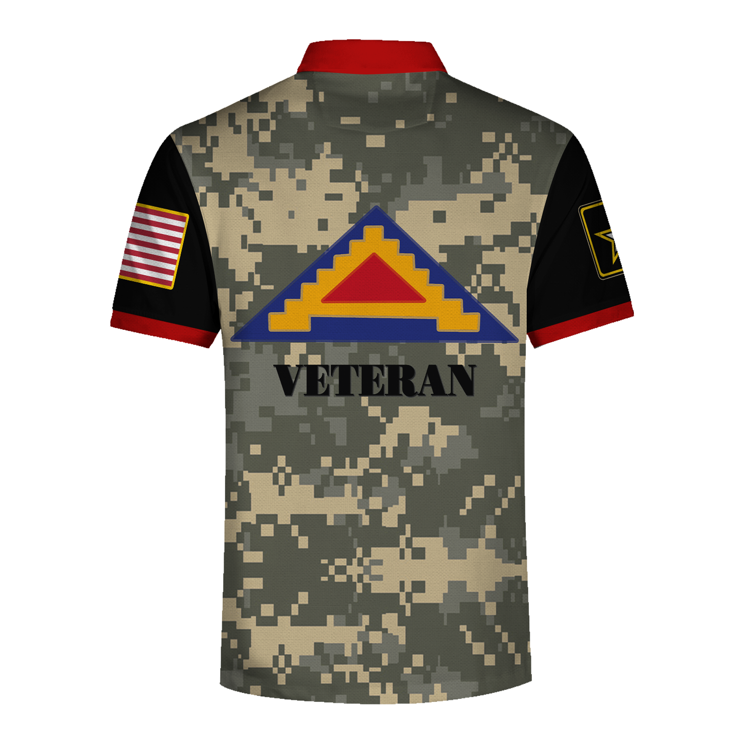 YMskins Polo Shirt US Army 7th Army Seventh Army Usareur Veteran White Army 3D Apparel