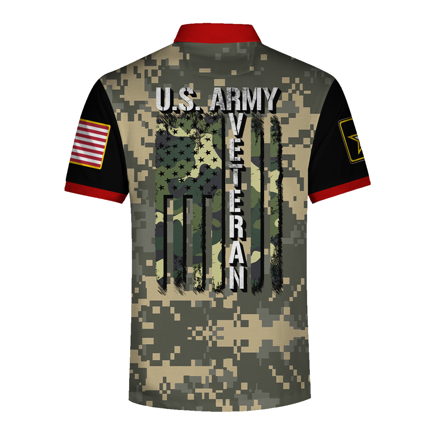 YMskins Polo Shirt US Army Vehicles U.S Army Veteran 3D Apparel