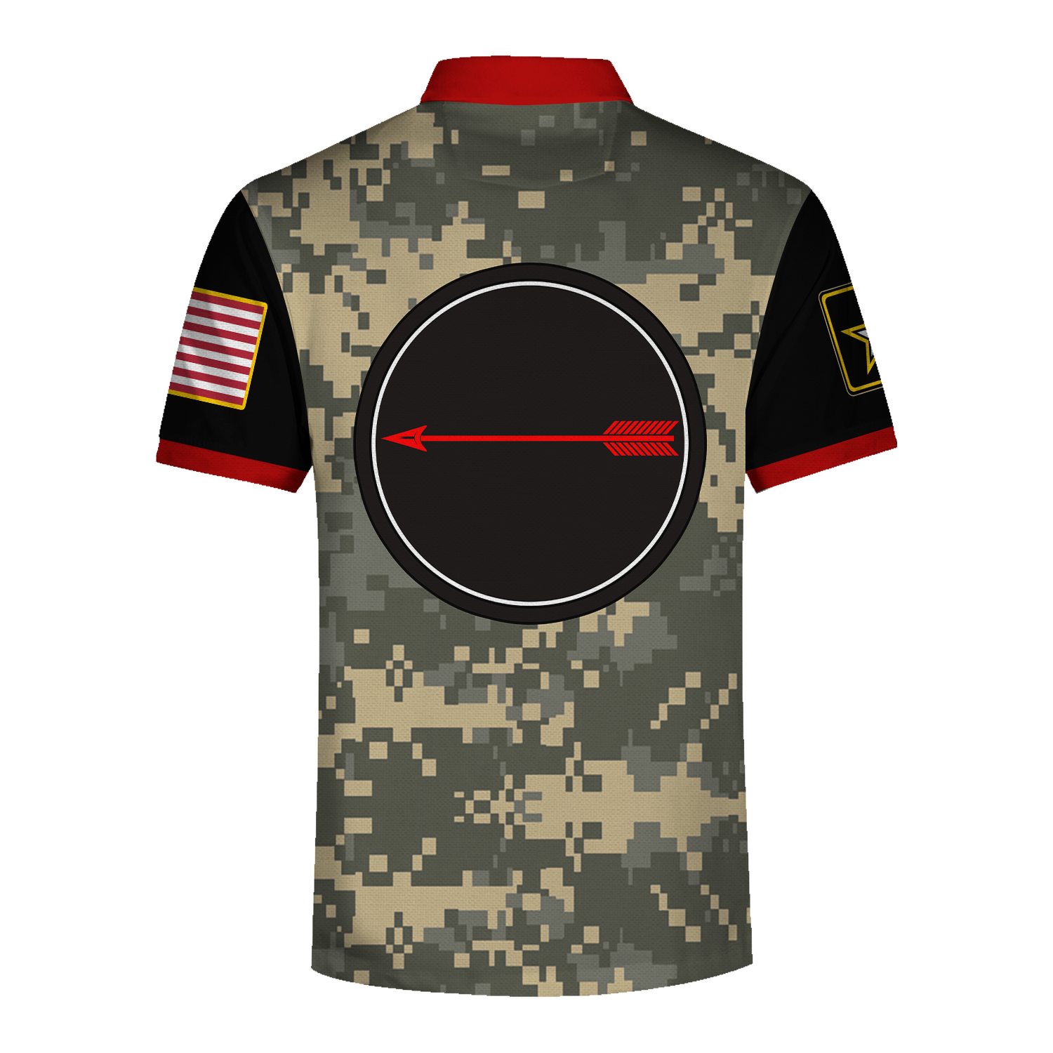 YMskins Polo Shirt US Navy Army Asymmetric Warfare Group 3D Apparel