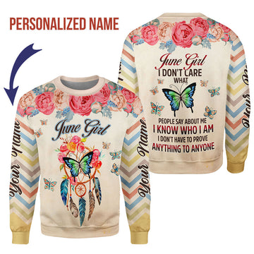 YMskins Personalized Tops June Girl All Over Printed