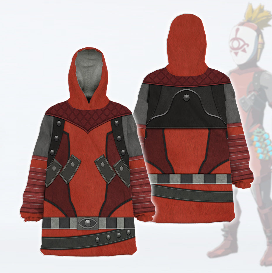 Yiga Attire Over Size Hoodie Fleece One Size