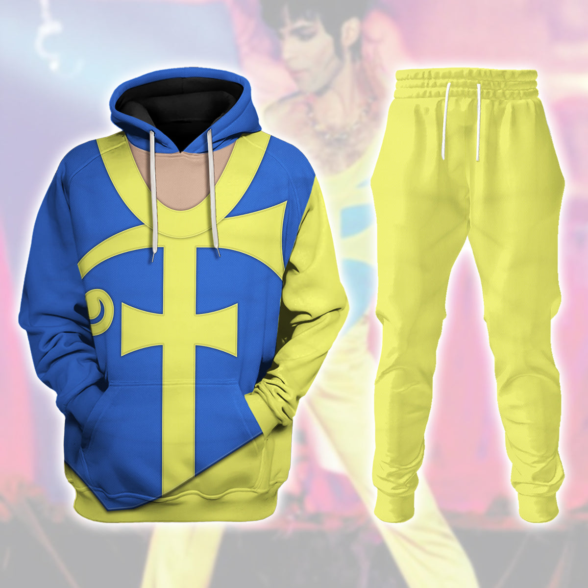 YMskins Prince The Love Symbol Era All-Over Print Unisex Pullover Hoodie, Sweatshirt, T-Shirt