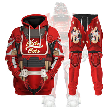 YMskins Nuka Cola Power Armor Hoodie Sweatshirt T-Shirt Tracksuit