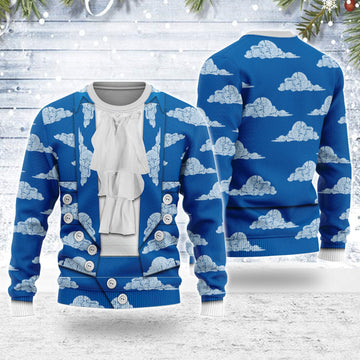 Prince  Cloud Christmas Wool Sweater