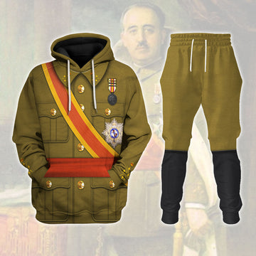 YMskins Francisco Franco Costume Hoodie Sweatshirt T-Shirt Tracksuit