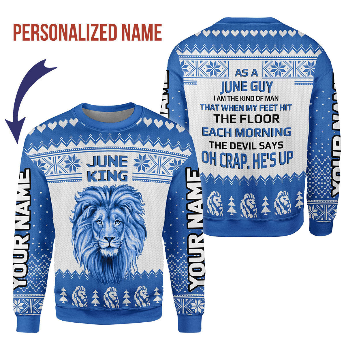 YMskins Personalized Tops June Guy All Over Printed
