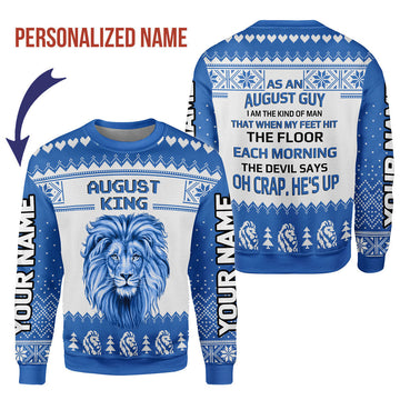 YMskins Personalized Tops August Guy All Over Printed