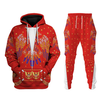 Gearhomie Elvis EAGLE Red Costume Hoodie Sweatshirt T-Shirt Sweatpants - Gearhomie.com