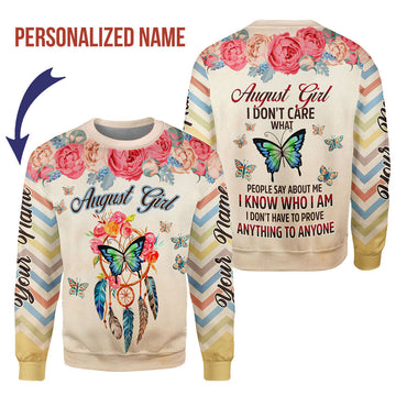 YMskins Personalized Tops August Girl All Over Printed