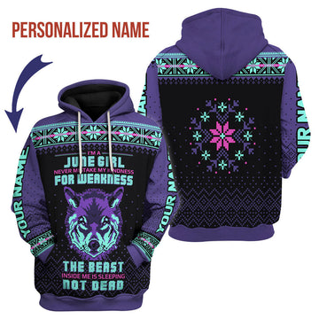 YMskins Personalized Hoodie June Girl All Over Printed