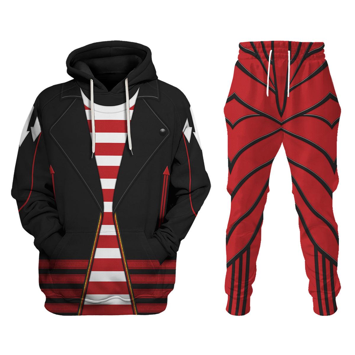 Gearhomie Freddie Mercury Outfit Costume Hoodie Sweatshirt T-Shirt Tracksuit - Gearhomie.com
