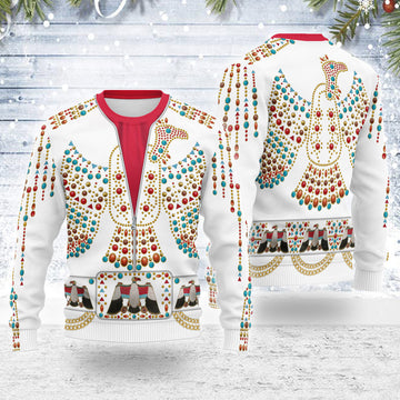 MakerHuman Elvis Thunderbird Christmas Wool Sweater