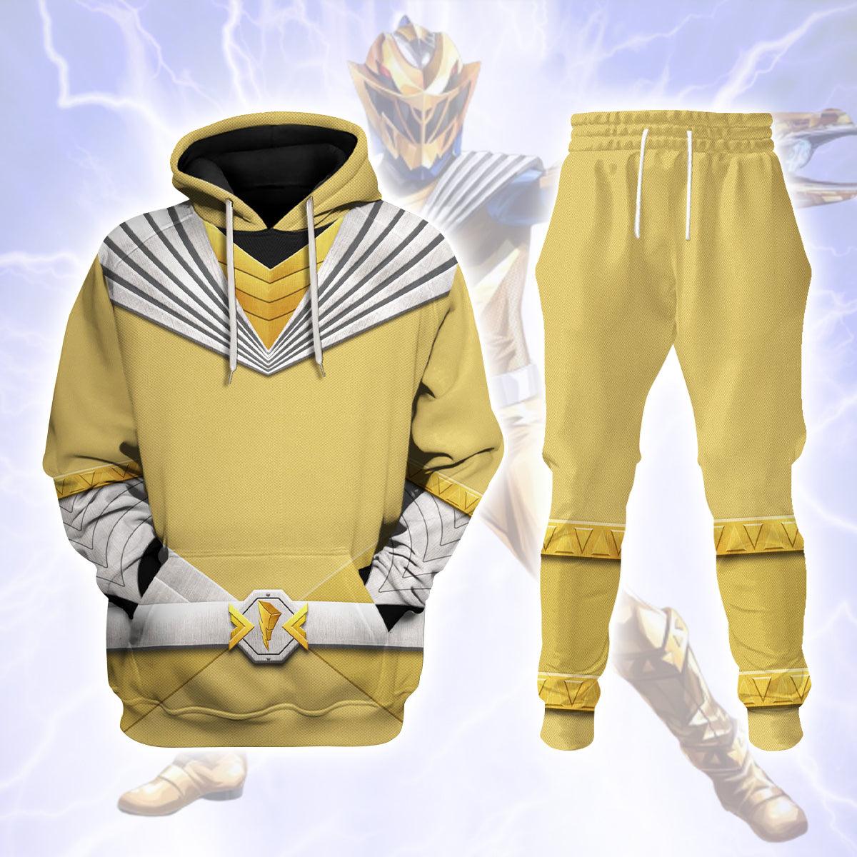 Cosmic Fury Yellow Ranger Hoodies Sweatshirt T-shirt ZipHoodies Sweatpants - Gearhomie.com