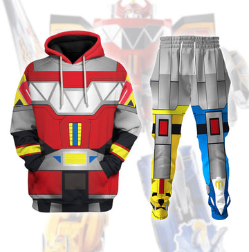 YMskins Unisex Tracksuit Soul of Chokin Megazord 3D Costumes