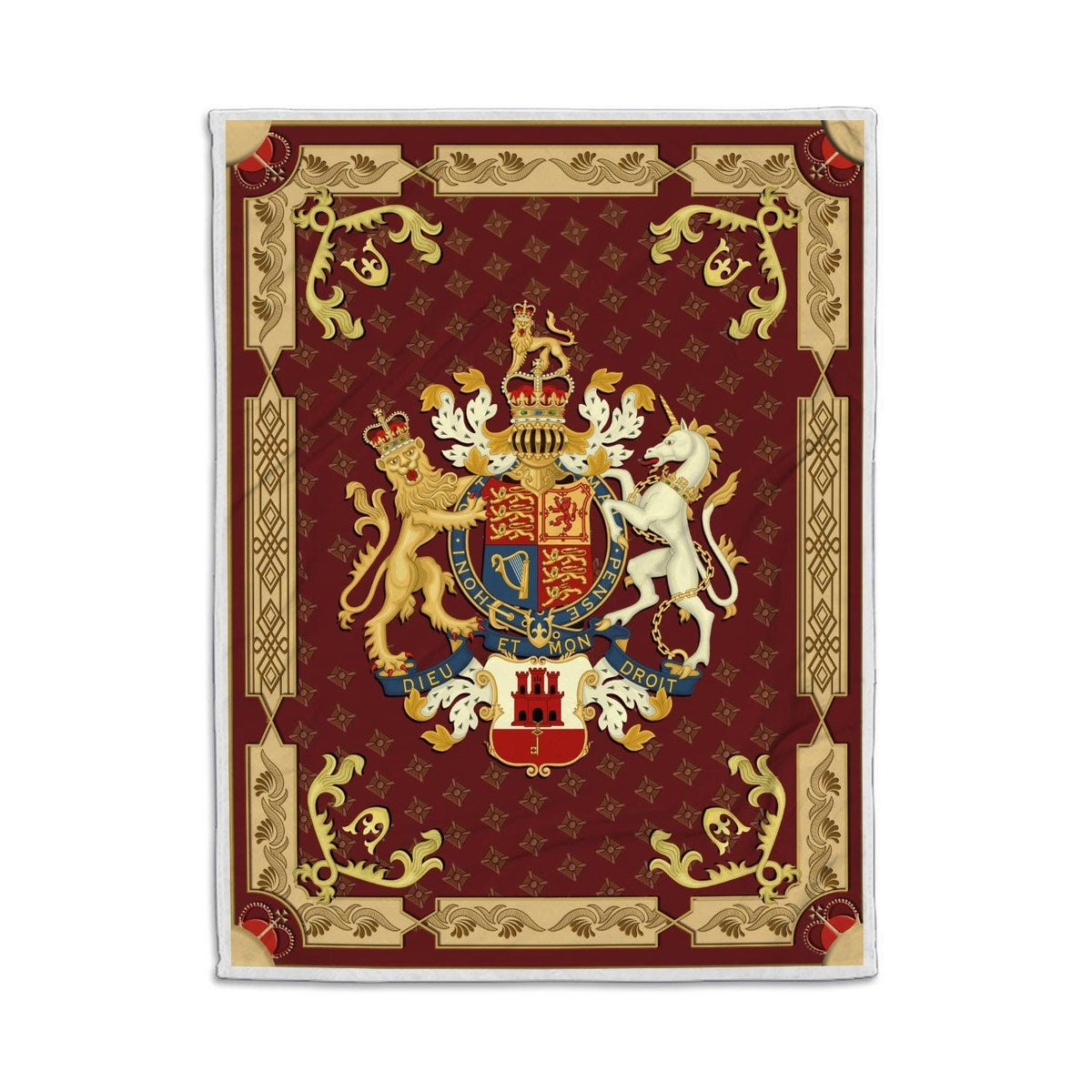 Blanket Queen Elizabeth II - DucG