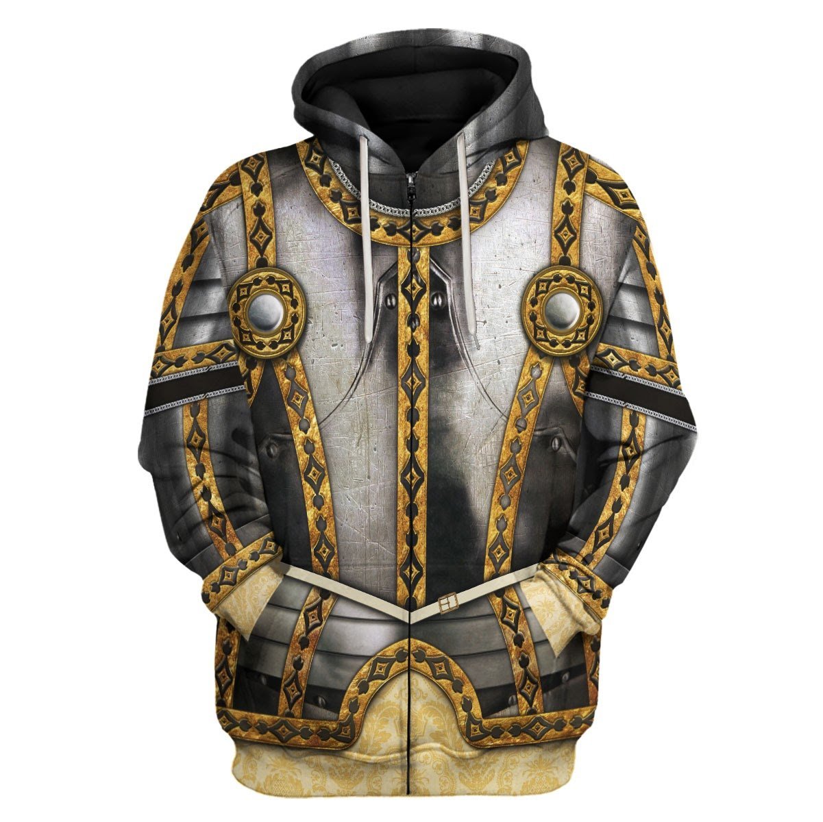 Phillip II of Spain Fleece Zip Hoodie