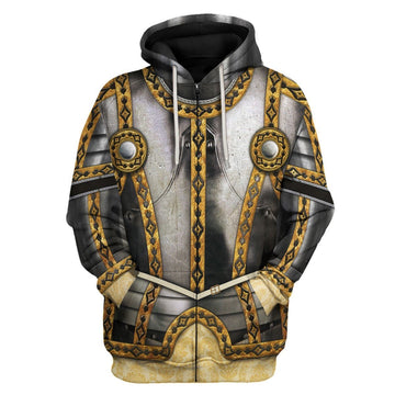 Phillip II of Spain Fleece Zip Hoodie