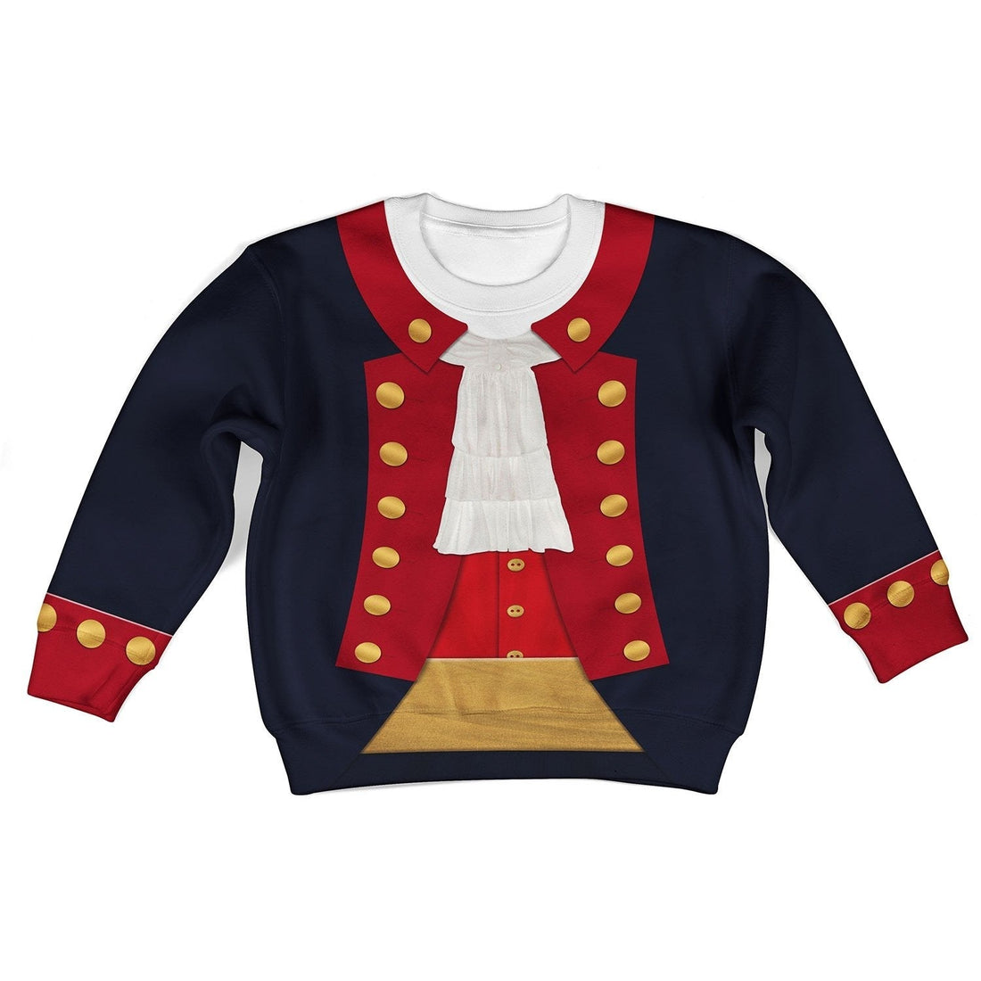 John Paul Jones Revolutionary War Uniform Kid Kid T-Shirt / Toddler 2T Qm1410